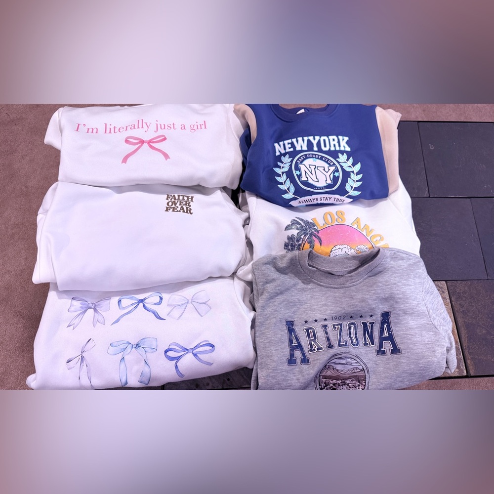 SHEIN Girls Sweatshirts - Size 10